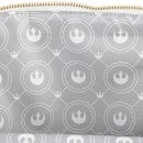 Loungefly Star Wars White Gold Rebel Hardware Mini Backpack