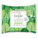 Simple Kind to Skin Biodegradable Cleansing Wipes 20pc Pack of 6