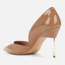 Kurt Geiger London Women's Bond 90 Patent Leather Court Shoes - Nude - UK 3