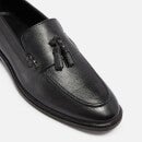 Walk London Men's West Leather Loafers - Black - UK 7