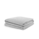 Calvin Klein Modern Cotton Classic Logo Duvet Cover - Grey - Pillowcase Pair