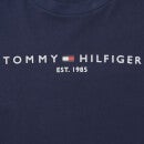Tommy Hilfiger Boys' Essential Short Sleeve Logo T-Shirt - Navy - 10 Years