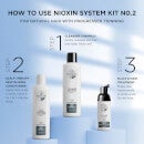 Nioxin System 2 Cleanser Shampoo for Natural Hair with Progressed Thinning 33.8 oz