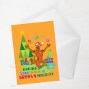 Scooby Doo Hoping Yule Have A Groovy Holiday Greetings Card