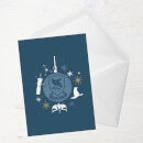 Harry Potter Ravenclaw Christmas Greetings Card