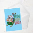 Tom And Jerry Sleigh Ho! Ho! Ho! Greetings Card