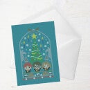 Harry Potter Trio Greetings Card