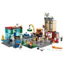 LEGO City: Town Centre with Road Plates & Car Wash Toy (60292)