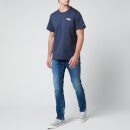 Tommy Jeans Men's Regular Corporate Logo T-Shirt - Twilight Navy - S
