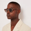 Gucci Men's Acetate Frame Sunglasses - Shiny Taupe Havana
