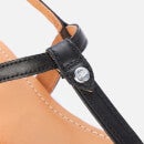 UGG Women's Madeena Leather Toe Post Sandals - Black - UK 3