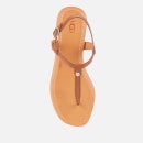 UGG Women's Madeena Leather Toe Post Sandals - Tan - UK 3