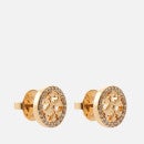 Tory Burch Women's Miller Pave Stud Earrings - Gold/Crystal
