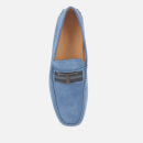 Tod's Men's Gommino 122 Suede Driving Shoes - Blue