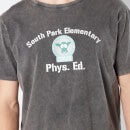 South Park Cows Phys Ed Unisex T-Shirt - Zwart Acid Wash