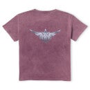 The Boys Queen Maeve Women's Cropped T-Shirt - Burgundy Acid Wash