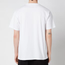 Maison Kitsuné Men's Tricolor Fox Patch Classic Pocket T-Shirt - White