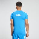MP Vīriešu krekls ar Tempo grafisko motīvu īsām piedurknēm - Spilgti zils - XXS