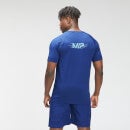 Tricou cu mânecă scurtă MP Tempo Graphic pentru bărbați - albastru intens - XXS