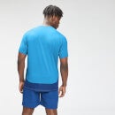 MP 남성용 템포 숏 슬리브 티셔츠 - 브라이트 블루 - XS