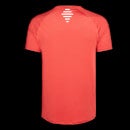 Camiseta de manga corta Velocity para hombre de MP - Rojo