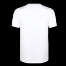Męski T-shirt z krótkim rękawem z kolekcji Velocity MP – biały