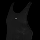 MP vīriešu Velocity sporta krekls ar pazeminātu rokas izgriezumu — Melns - S
