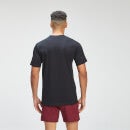 MP 남성용 어댑트 카모 로고 숏 슬리브 티셔츠 - 블랙/레드 카모 - XS