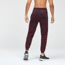 Pantaloni da jogging tie dye MP Adapt da uomo - Nero/Merlot - XS