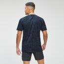 Camiseta de manga corta extragrande tie dye Adapt para hombre de MP - Azul oscuro/Negro