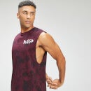 MP Men's Adapt Tie Dye Tank Top - Black/Merlot - XXS