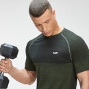 MP Men's Essential Seamless Short Sleeve T-Shirt - Vine Leaf Marl - XS