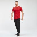 Camiseta de manga corta gráfica sin costuras Essentials para hombre de MP - Rojo