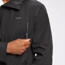 MP muška vodootporna jakna za putovanje na posao - crna boja - XXS