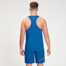 Tricou de alergare MP Graphic Running Tank Top pentru bărbați - True Blue - XS
