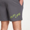 MP Men's Graphic Running Shorts - Carbon - XS