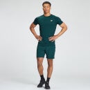 Miesten MP Woven Training Shorts - Syvän sinivihreä - XS