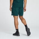Pantaloncini sportivi in tessuto MP da uomo - Verde petrolio scuro - L