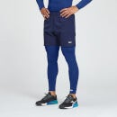 MP Training Baselayer férfi leggings – Intenzív kék - S