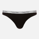 Calvin Klein Women's 3 Pack Bikini Briefs - Black - XS