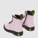 Dr. Martens Toddlers' 1460 Patent Lamper Lace Up Boots - Pale Pink - UK 6 Toddler