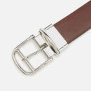 Polo Ralph Lauren Men's Smooth Leather Reversible Belt - Black/Saddle - S/W32