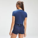 Camiseta corta de camuflaje Adapt para mujer de MP - Azul oscuro - L