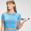 MP moteriški „Tempo“ besiūliai trumpi marškinėliai - Ryškiai mėlyna - XL