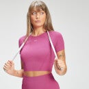 MP Women's Tempo Seamless Crop Top - Pink - L