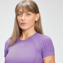 MP moteriški „Tempo“ besiūliai trumpi marškinėliai - Sodri alyvinė - XL