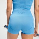 MP Tempo Seamless Booty Shorts til kvinder - Bright Blue - XL