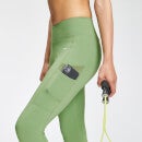 Damskie legginsy Repreve® o długości 7/8 z kolekcji Tempo MP – Apple Green - XXS
