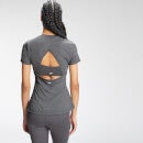 Camiseta de manga corta Tempo para mujer de MP - Gris carbón - XXS