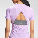 MP dámské tričko s krátkým rukávem Tempo – pudrově fialové - XXS